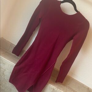 Olivaceous Sweater Bodycon Dress